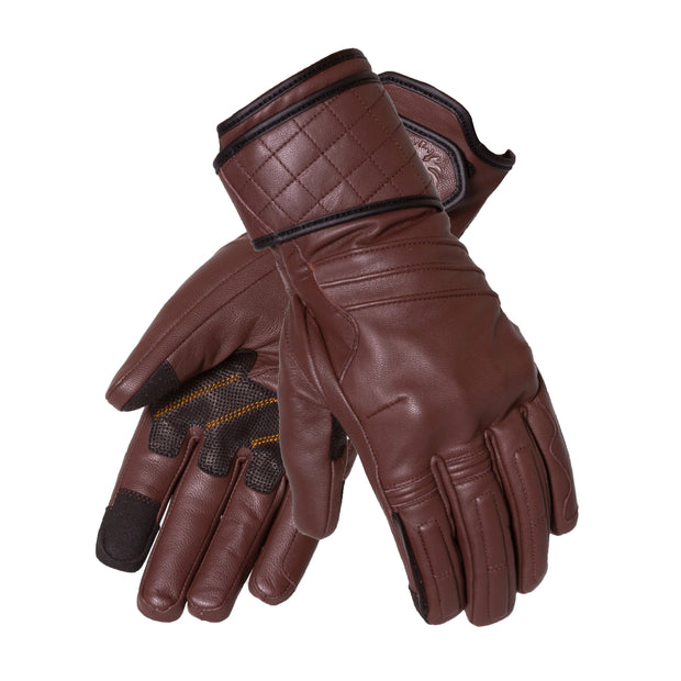 Merlin Catton III, Leather Riding Gloves, Bown