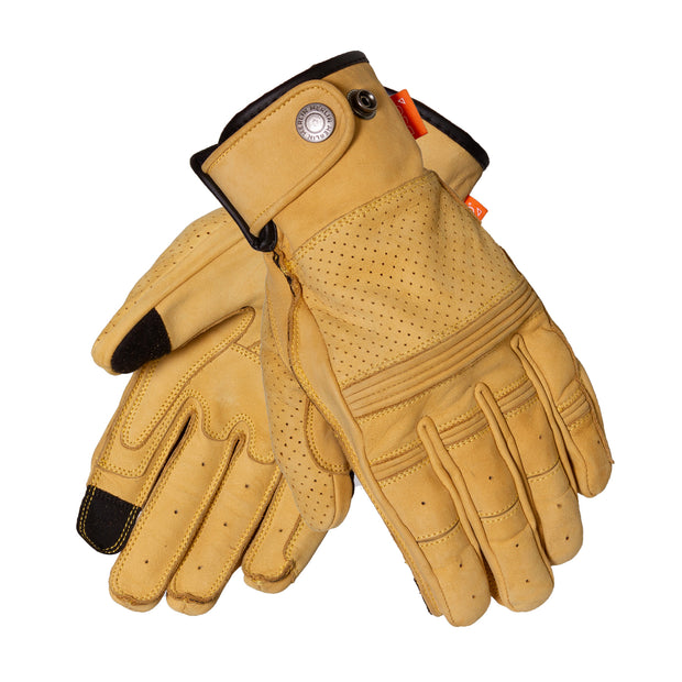 Merlin Leigh, D30 Leather Gloves, Sand