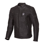 Merlin Alton Leather Armoured Jacket, Black