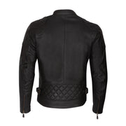 Merlin Chester Cafe, D3O Armoured Leather Motorcyclists Jacket, black