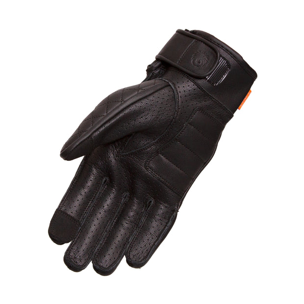 Merlin Clanstone, Leather D30 Armoured Gloves, Black