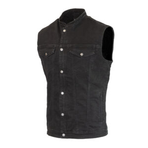 Merlin® Club D30 Ghost Denim Vest, Black