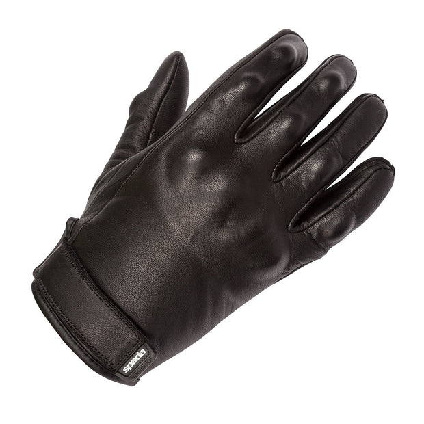 Spada Wyatt Armoured Leather Summer Gloves for Women, Black - Foxxmoto 