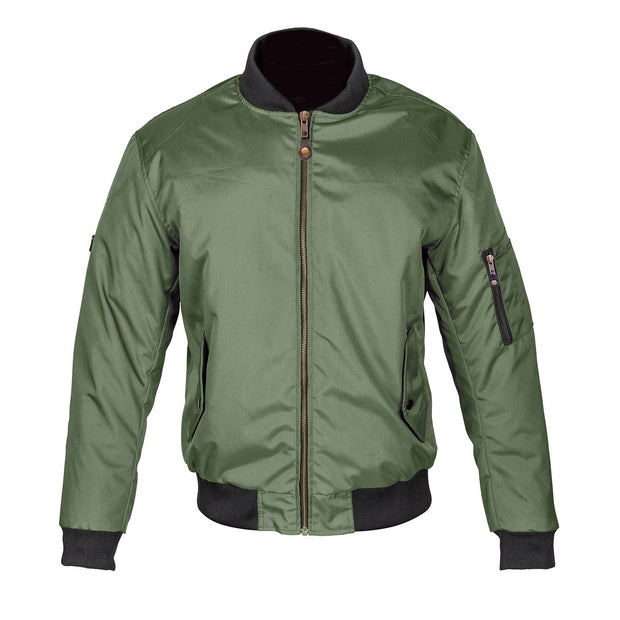 Spada Air Force 1 CE Jacket, Olive Green - Foxxmoto 