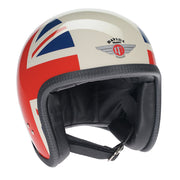Davida 92 Helmet, Cream Union Jack Sides - Foxxmoto 