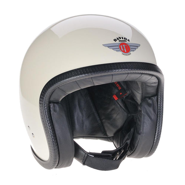 Davida Speedster 3 Helmet, Cream - Foxxmoto 