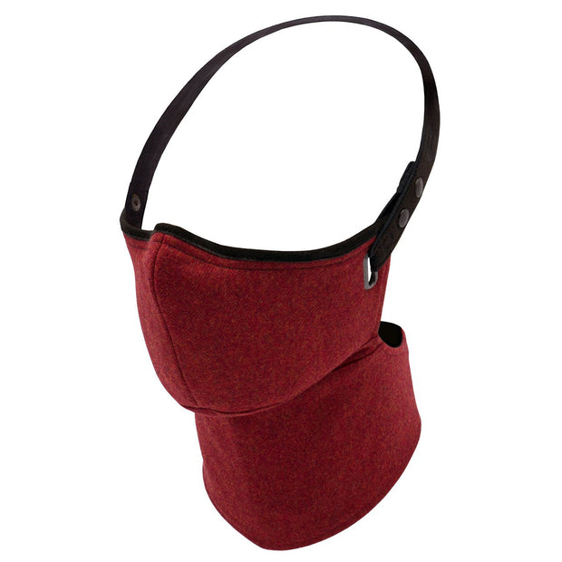 Rare Bird Face Mask, Winter Specification Wool Red - Foxxmoto 