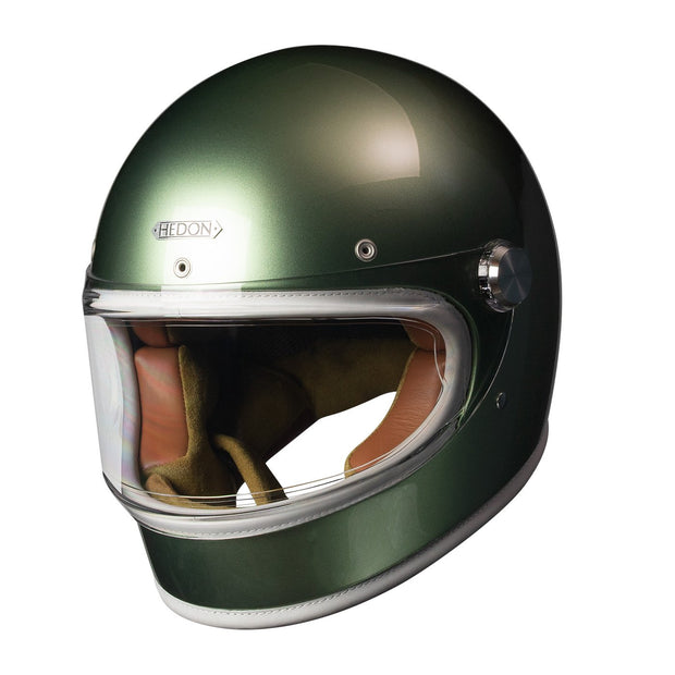 Hedon Heroine Racer Helmet, Metallic Jag - Foxxmoto 