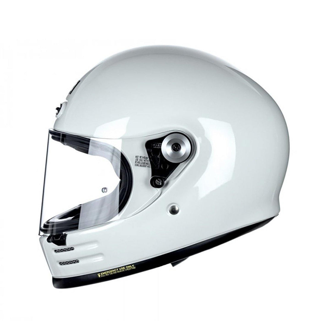 Buy Shoei Glamster white full face motorcycle helmet, FREE Delivery