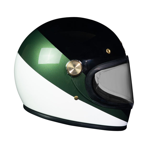 Hedon Heroine Racer Helmet, Spades - Foxxmoto 