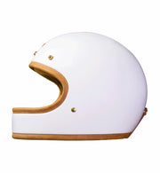 Hedon Heroine Classic Helmet, Knight White - Foxxmoto 