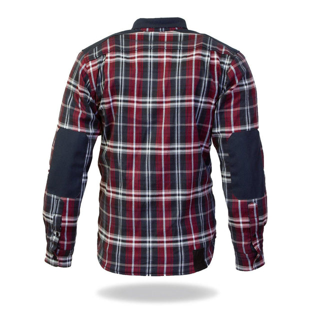 Merlin Hendrix, Kevlar Lined Shirt, Red,Blue Check - FREE Delivery