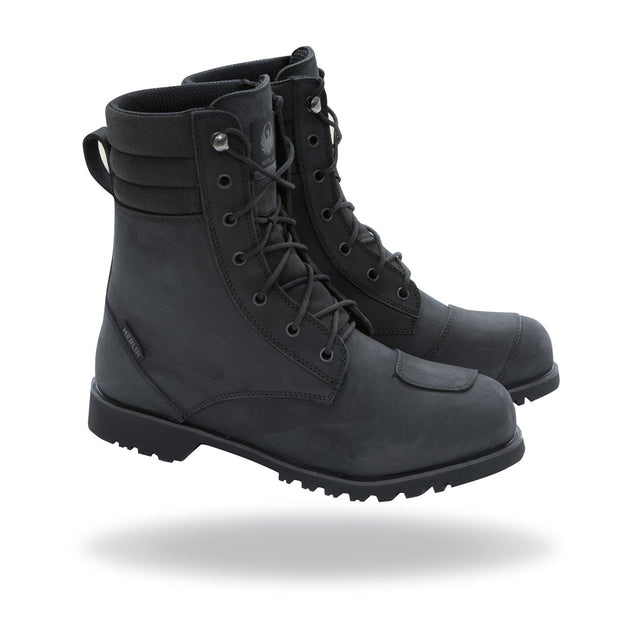 Merlin Drax G24, Leather Motorcycle Boots - Foxxmoto 