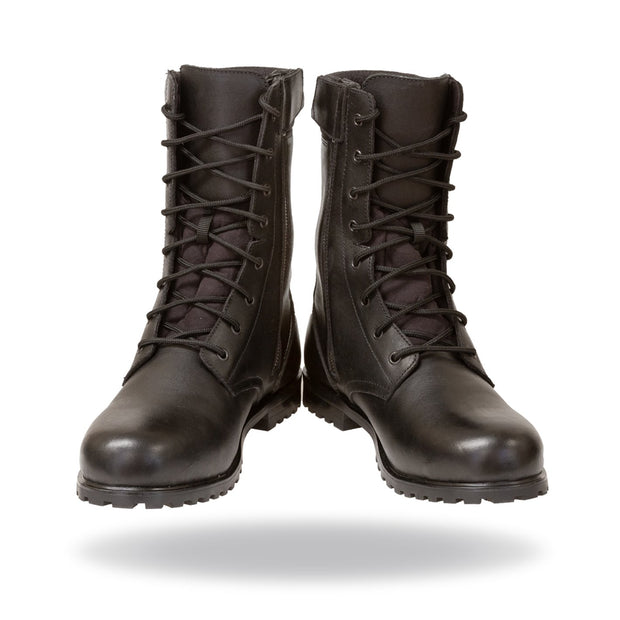 Merlin Myrton, Combat Style G24 Leather Waterproof Motorcycle Boots - Foxxmoto 