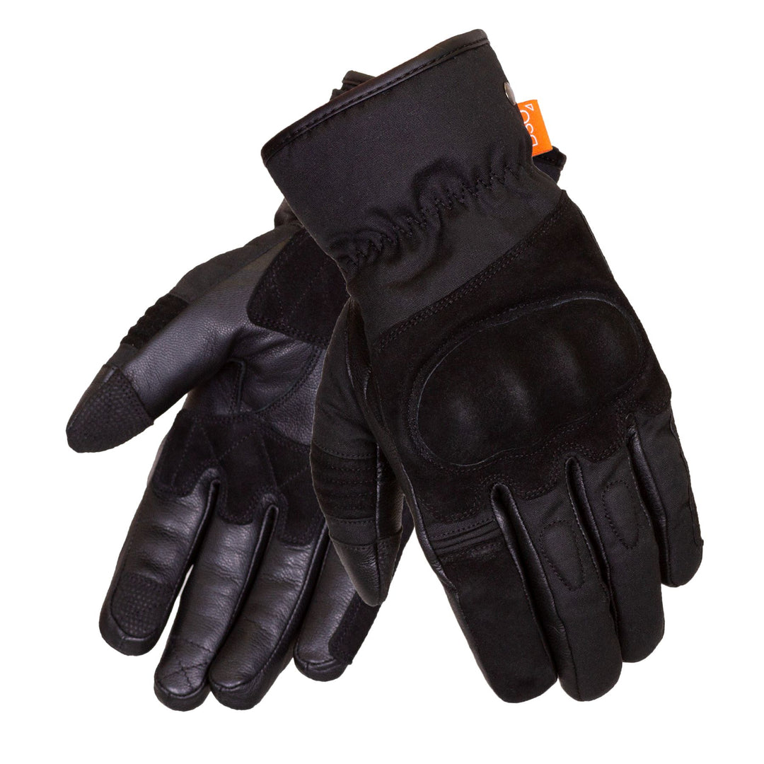 Merlin Ranton II Waxed Leather D30 Armoured Gloves, Black