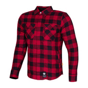 Merlin Sherbrook, Single Layer D3O Armoured Riding Shirt, Red Chequer