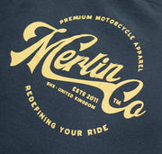 Merlin Truro Signature T Shirt, Black