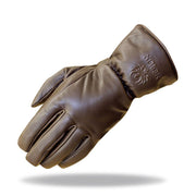 Merlin Stone, Leather Riding Gloves - Foxxmoto 