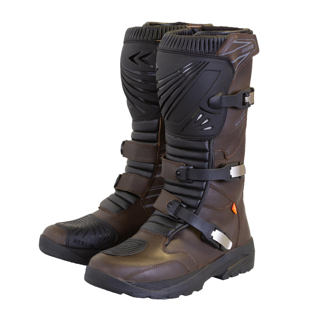 Merlin Mojave Leather Waterproof Motorcycle Boots Shop Classic Motorcycle Clothing and Accessories