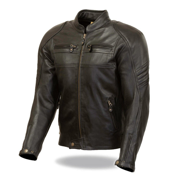 Merlin Odell, Leather Air Jacket - Foxxmoto 