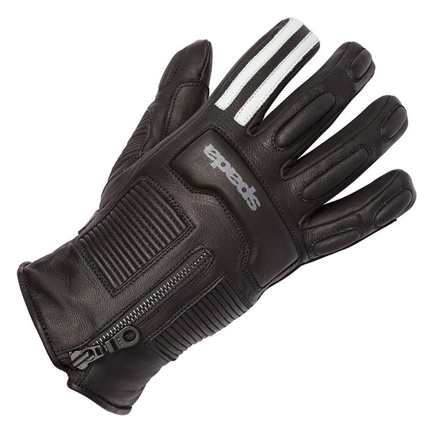 Spada Rigger Waterproof Motorcycle Gloves for Men, Black - Foxxmoto 