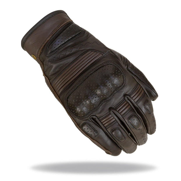 Merlin Thirsk, Leather Motorcycle Riding Gloves - Foxxmoto 