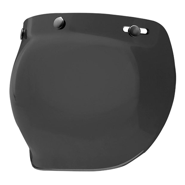 Bell Cruiser Custom 500 Helmet, Snap-On Bubble Visor Dark Smoked - Foxxmoto 