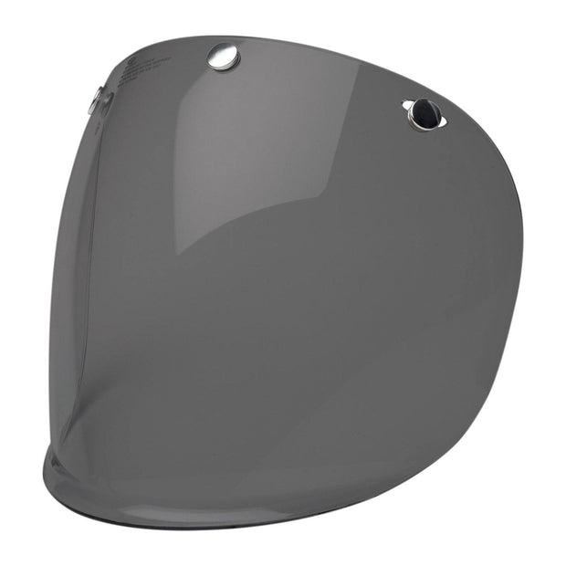 Bell Cruiser Custom 500 Helmet, Snap-On Straight Visor Dark Smoke - Foxxmoto 