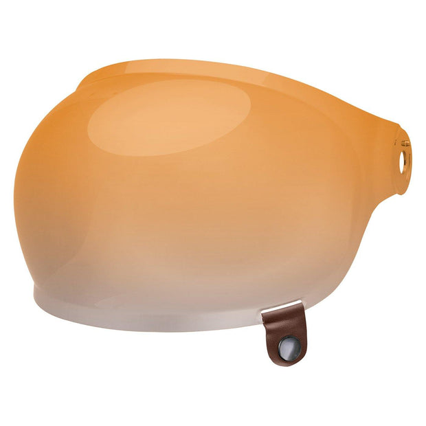 Bell Cruiser Bullitt Helmet Bubble Visor, Amber Gradient - Foxxmoto 