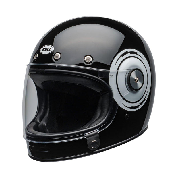 Bell Cruiser Bullitt Helmet, Bolt Black/White - Foxxmoto 