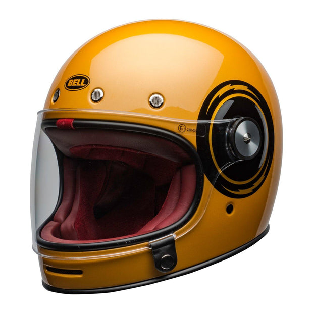 Bell Cruiser Bullitt Helmet, Bolt Yellow/Black - Foxxmoto 