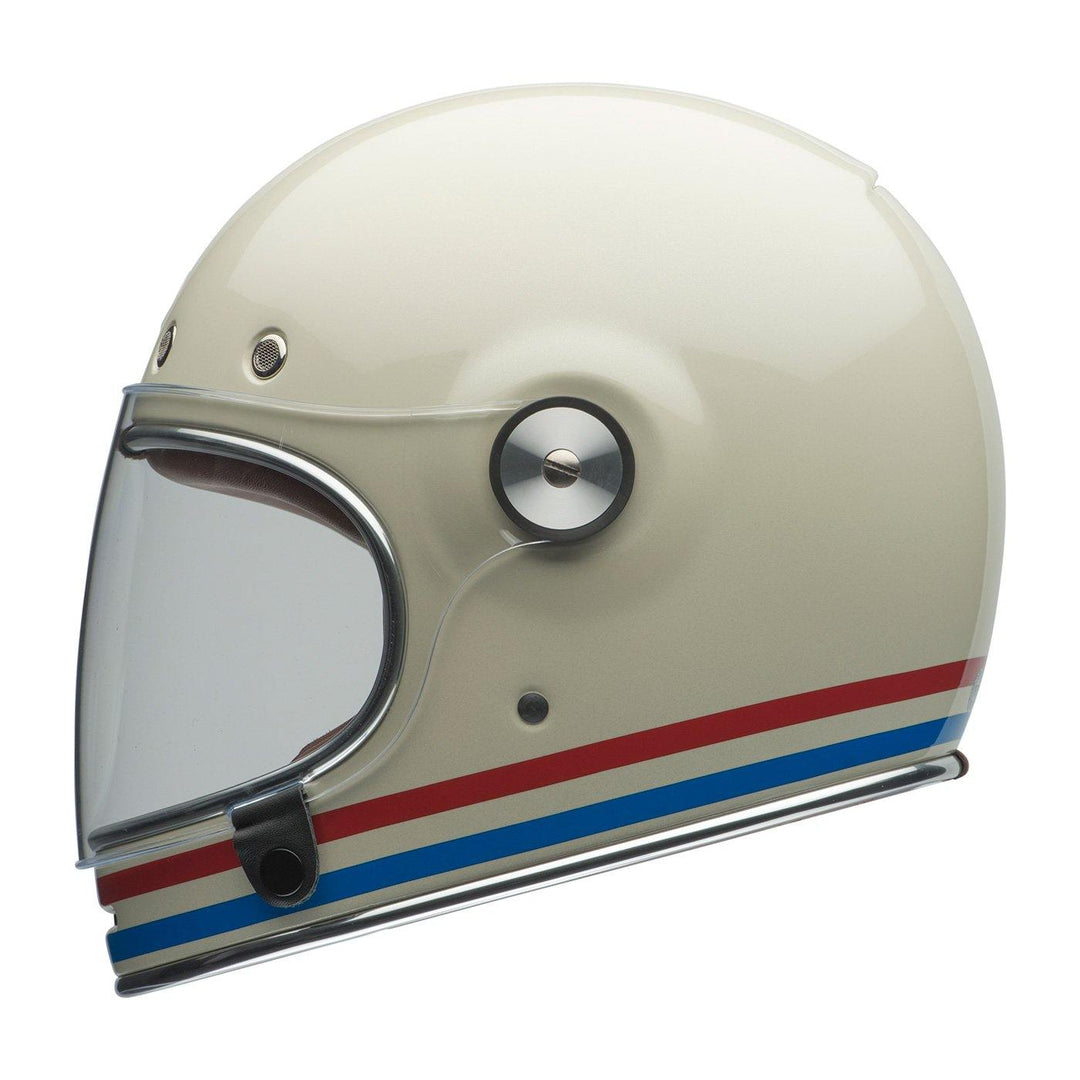 BELL BULLITT DLX ストライプパールホワイト　サイズXL bell-bullitt-dlx-ece-culture-