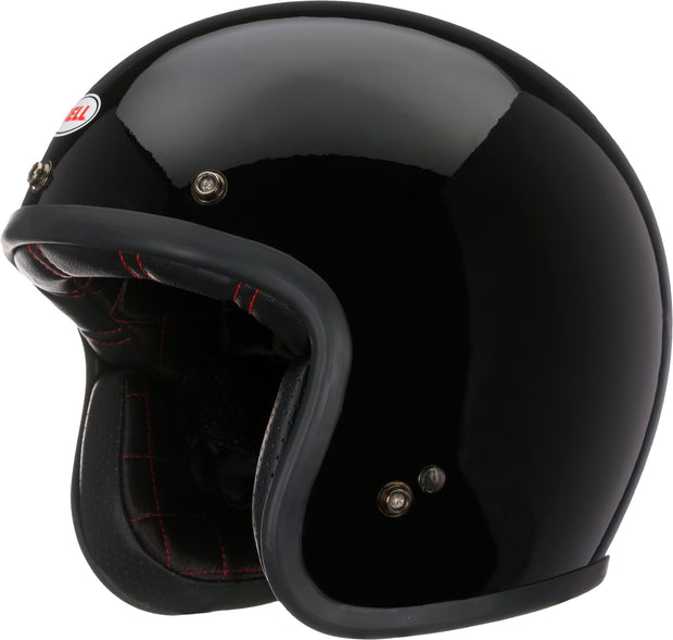 Bell Cruiser Custom 500 DLX Helmet, Solid Black - Foxxmoto