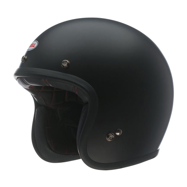 Bell Cruiser Custom 500 DLX Helmet, Solid Matt Black