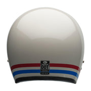Bell Cruiser Custom 500 DLX Helmet, Stripes Pearl White - Foxxmoto 