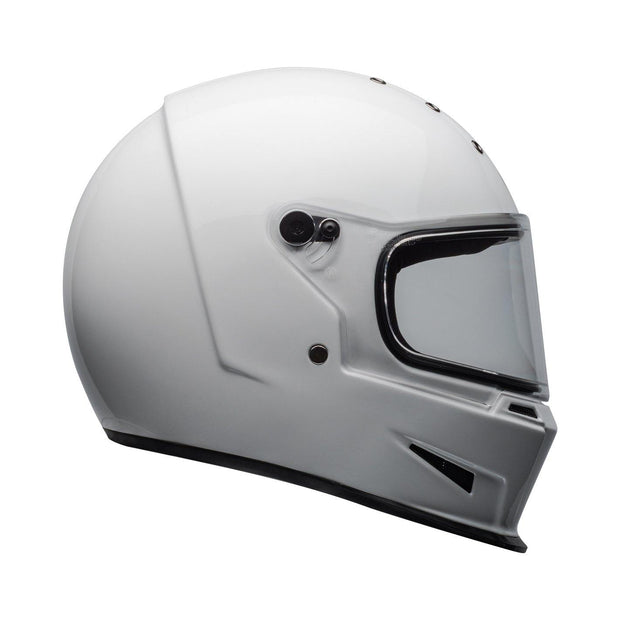 Bell Cruiser Eliminator Helmet, Solid White - Foxxmoto 