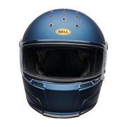 Bell Cruiser Eliminator Helmet, Vanish Matt Blue/Yellow - Foxxmoto 