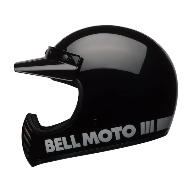 Bell Cruiser Moto 3 Helmet, Classic Black - Foxxmoto 