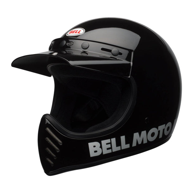 Bell Cruiser Moto 3 Helmet, Classic Black - Foxxmoto 