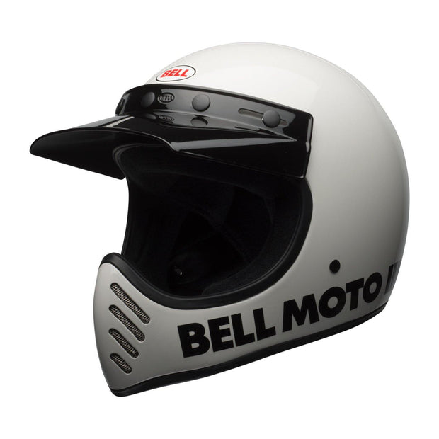 Bell Cruiser Moto 3 Helmet, Classic White - Foxxmoto 