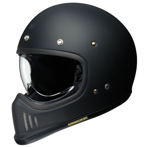 Shoei Ex-Zero Helmet, Matt Black - Foxxmoto 