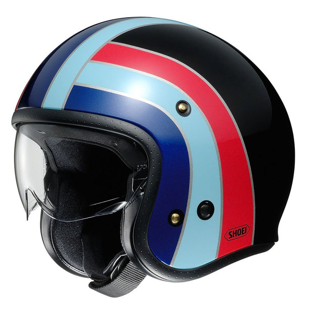 Shoei J.O. Helmet, Nostalgia TC10 - Foxxmoto 