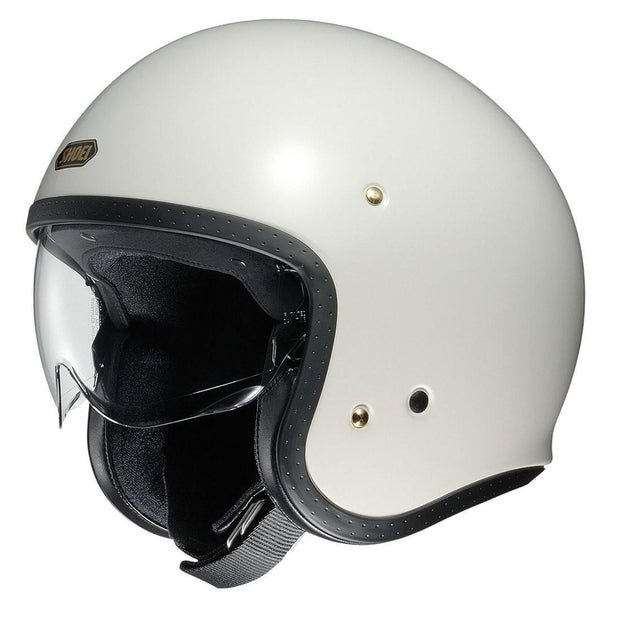 Shoei J.O. Helmet, Off White - Foxxmoto 